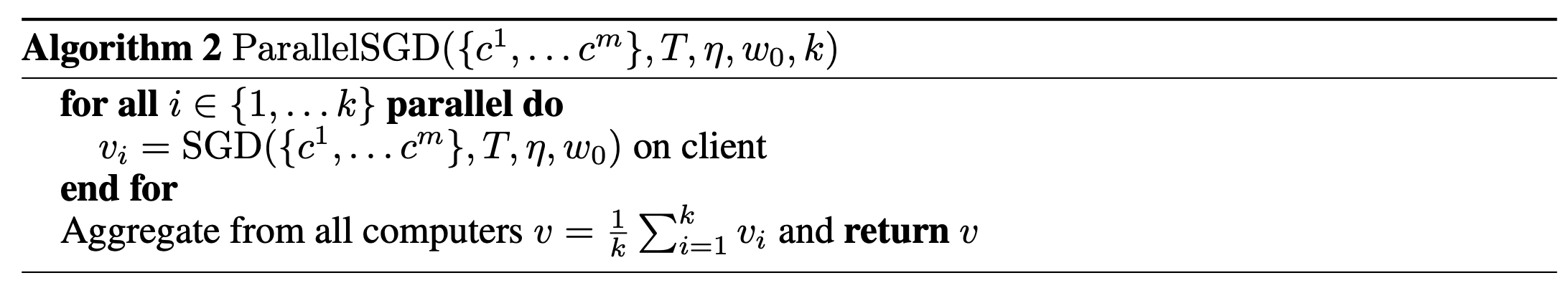 Parallelized Stochastic Gradient Descent